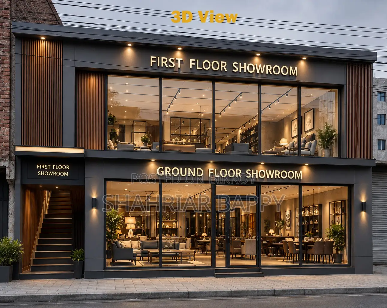 Showroom Space for Rent Mirpur 12 in Mirpur