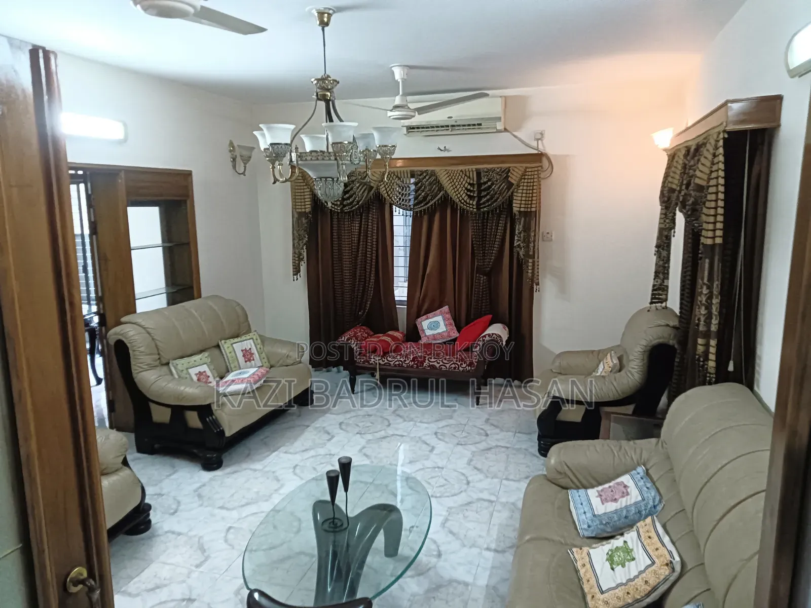Furnished 3 Bedroom Apartment in Riviera, Gulshan for Rent in Gulshan