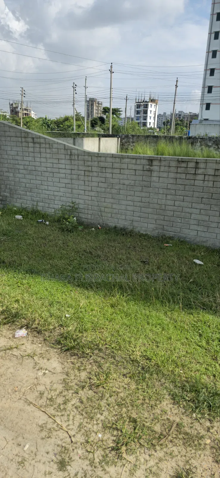 Rajuk Purbachal Sector-25 Government Service 5 Katha Plot Sell in Purbachal
