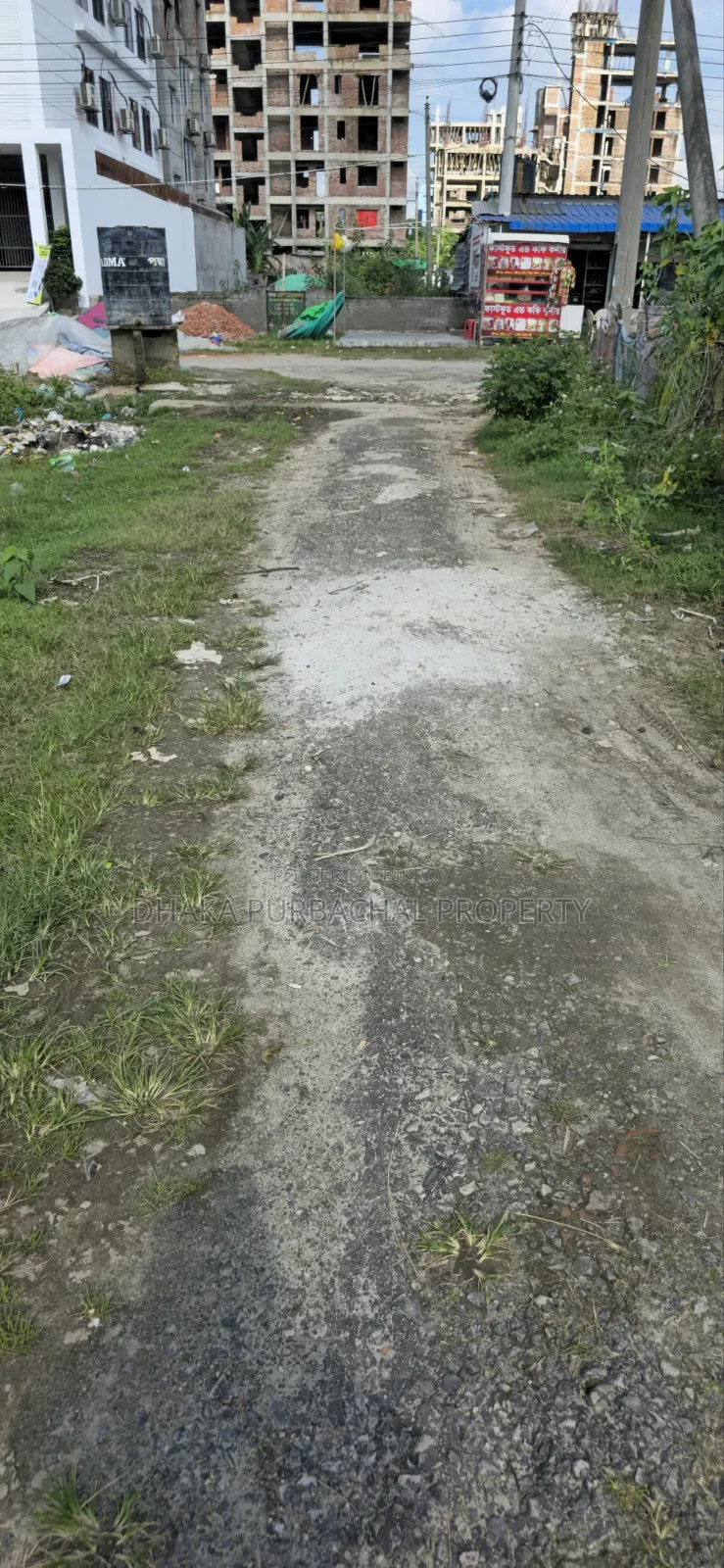 Purbachal Sector -25 South Facing Lake View Corner Plot in Purbachal