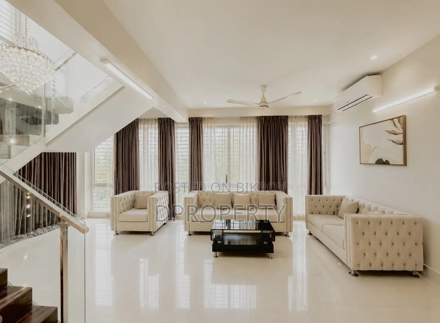 Furnished 4-Bedroom Duplex in Basundhara for Rent in Basundhara