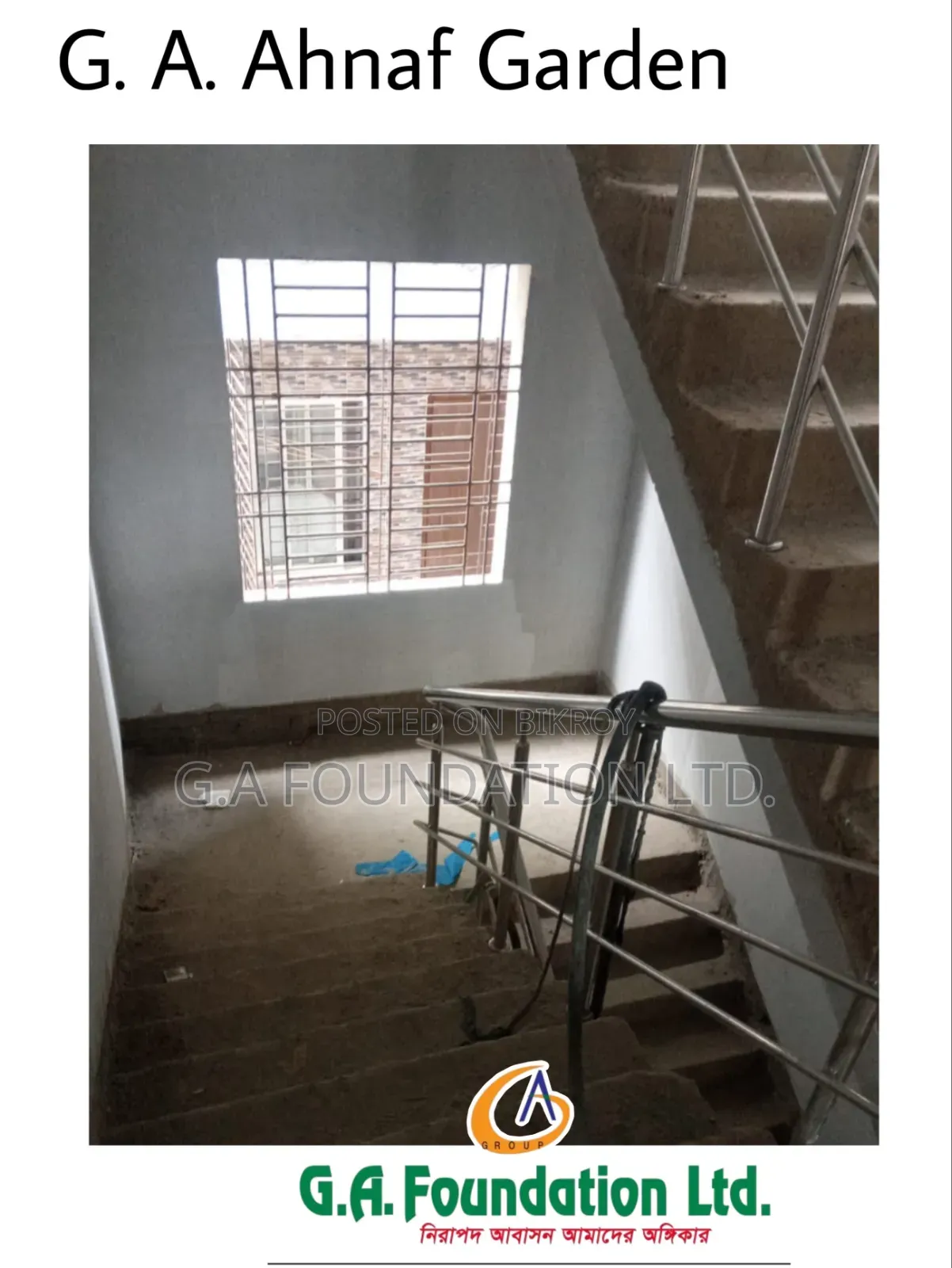 3-Bedroom Apartment in G. A. Ahnaf Garden, Mirpur for Sale in Mirpur
