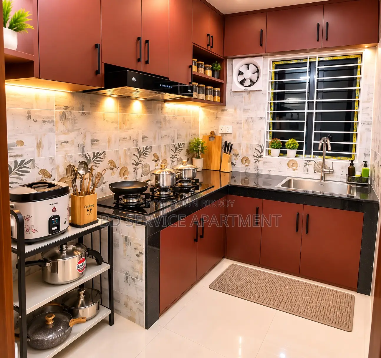 Furnished 3bdrm Apartment in Exclusive 3-Bedroom, Uttara for Rent in Uttara