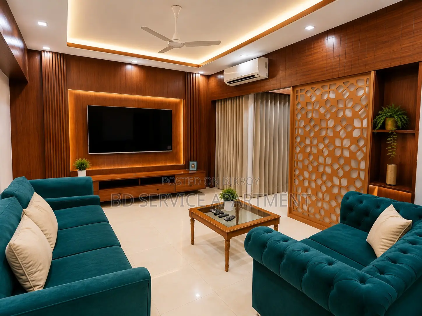 Furnished 3bdrm Apartment in Exclusive 3-Bedroom, Uttara for Rent in Uttara