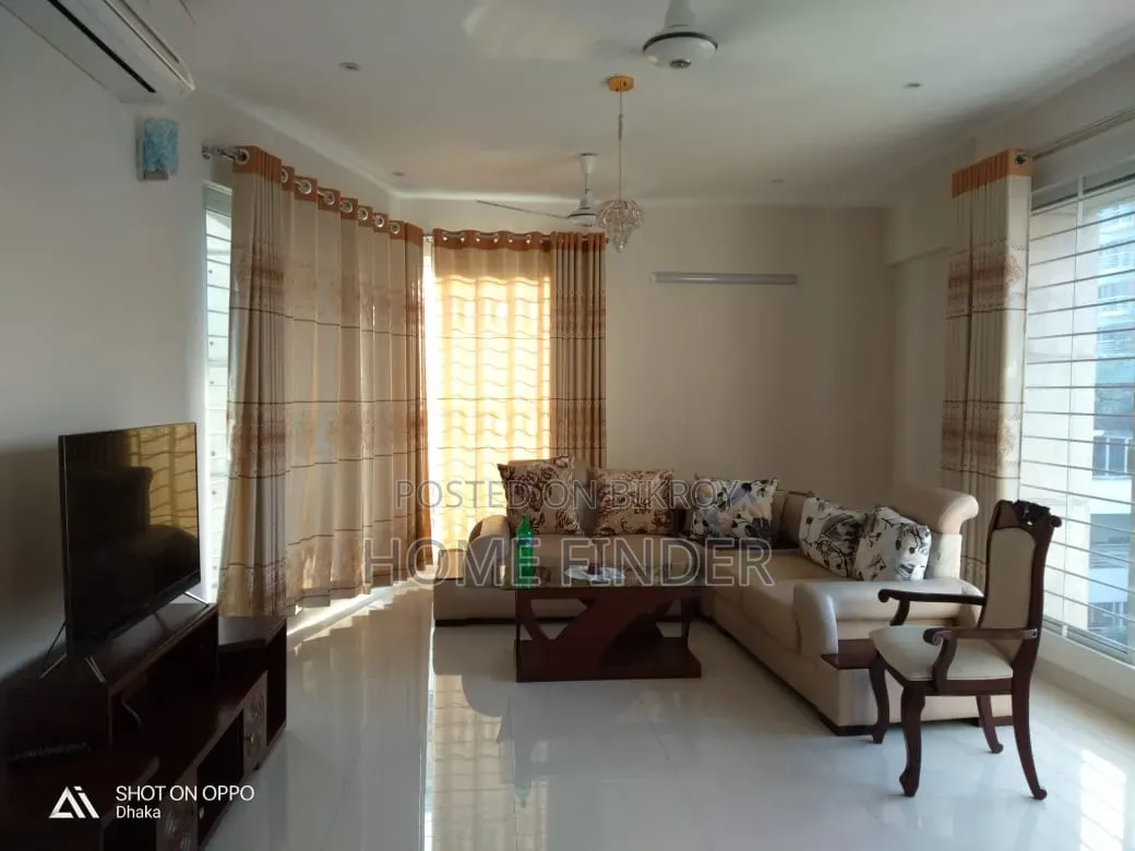Furnished 3-Bedroom Apartment in Gulshan for Rent in Gulshan