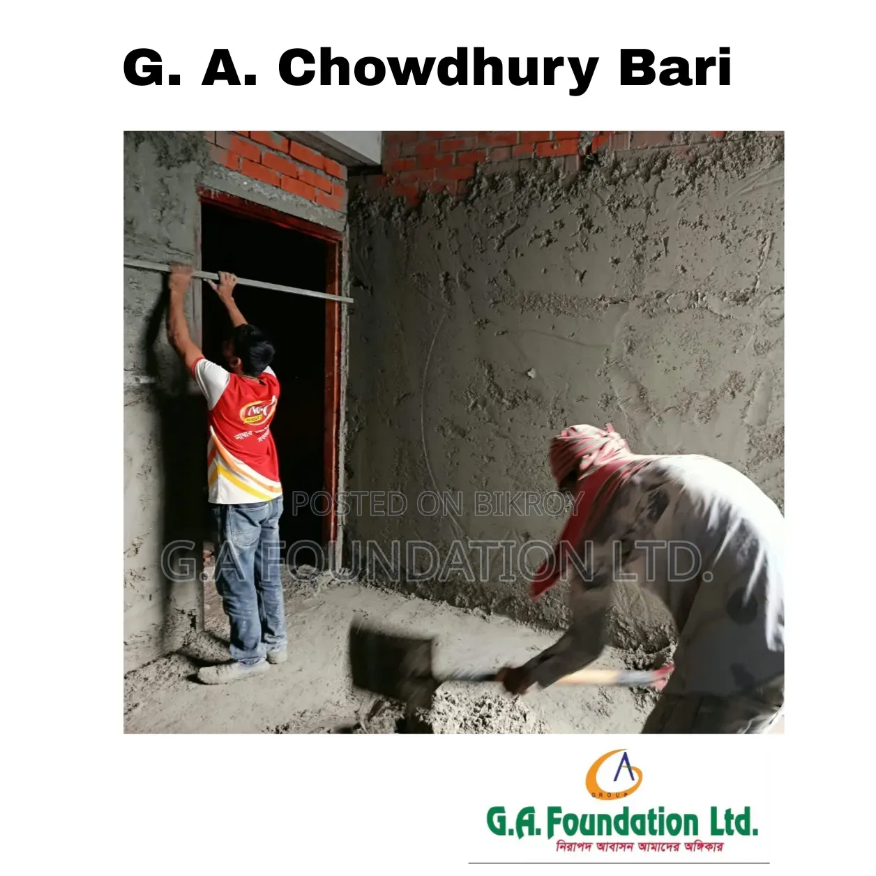 3-Bedroom Apartment in G. A. Chowdhury Bari, Mirpur for Sale in Mirpur