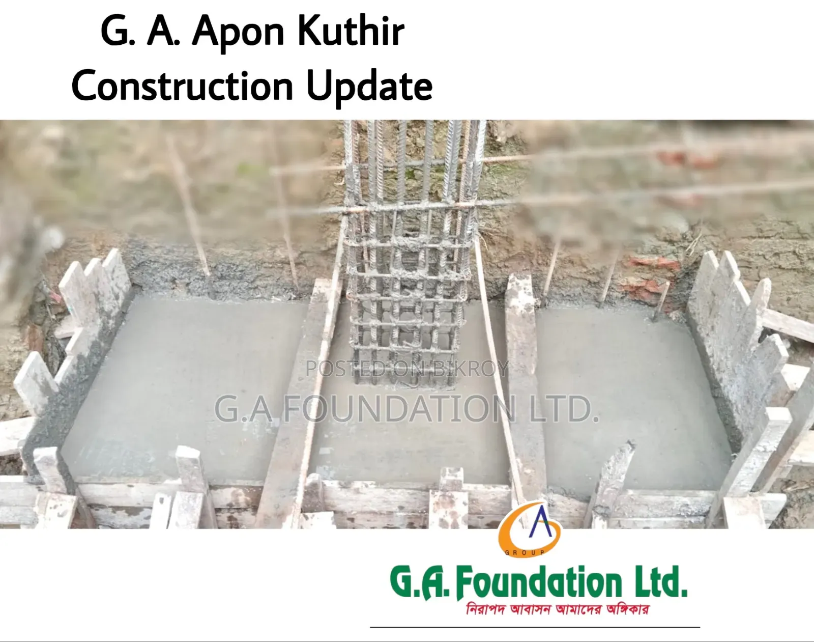 3-Bedroom Apartment in G. A. Apon Kuthir, Mirpur for Sale in Mirpur