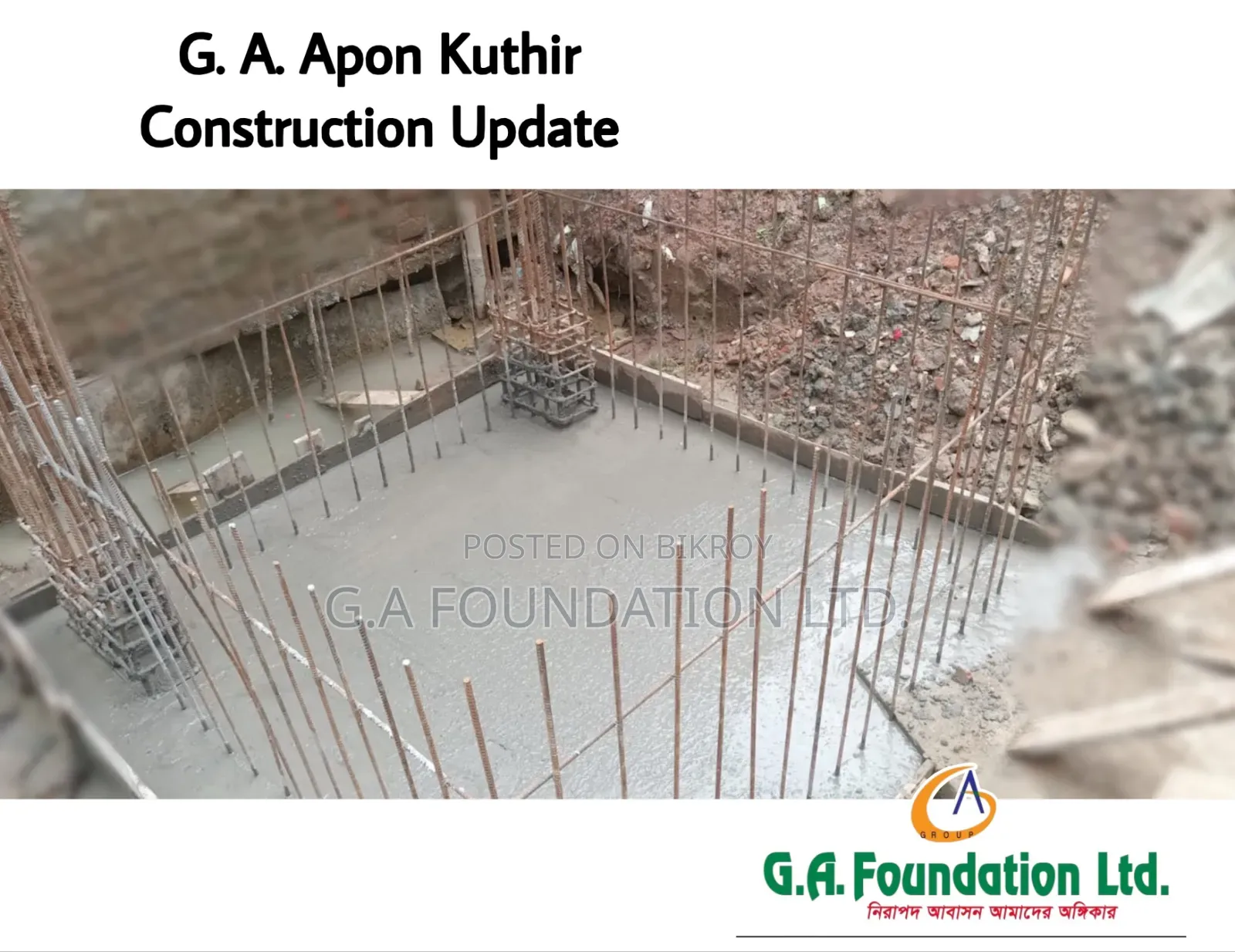 3-Bedroom Apartment in G. A. Apon Kuthir, Mirpur for Sale in Mirpur