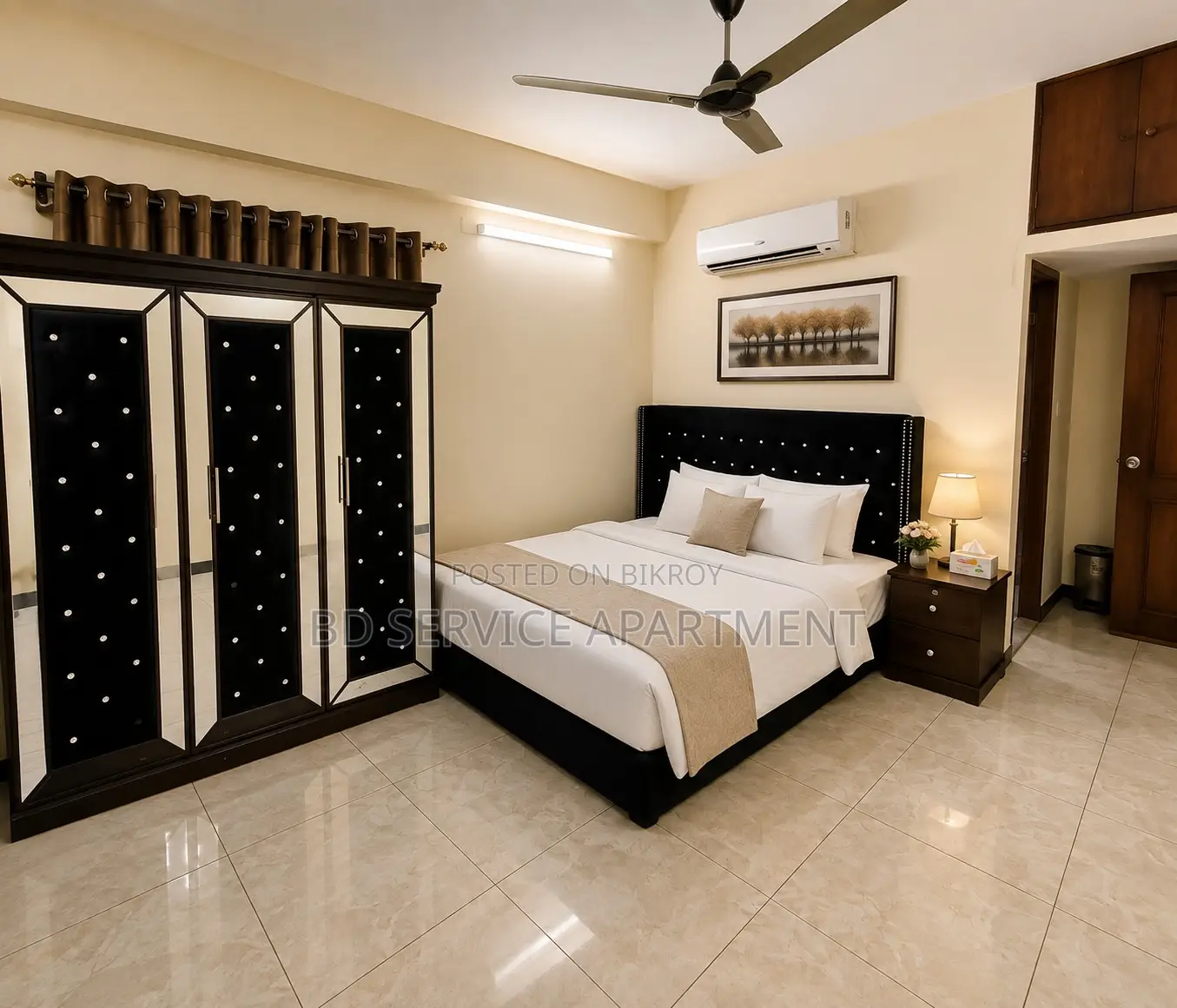 Furnished 4-Bedroom Apartment in Exclusive 4-Bedroom for Rent in Uttara