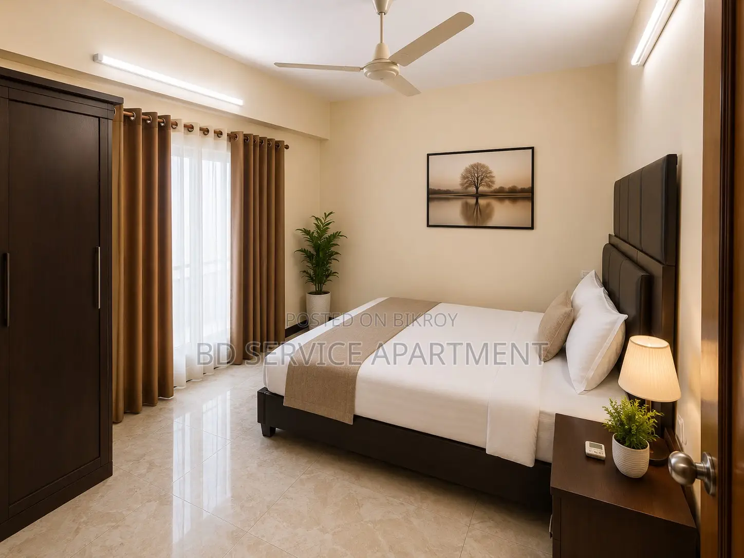 Furnished 4-Bedroom Apartment in Exclusive 4-Bedroom for Rent in Uttara