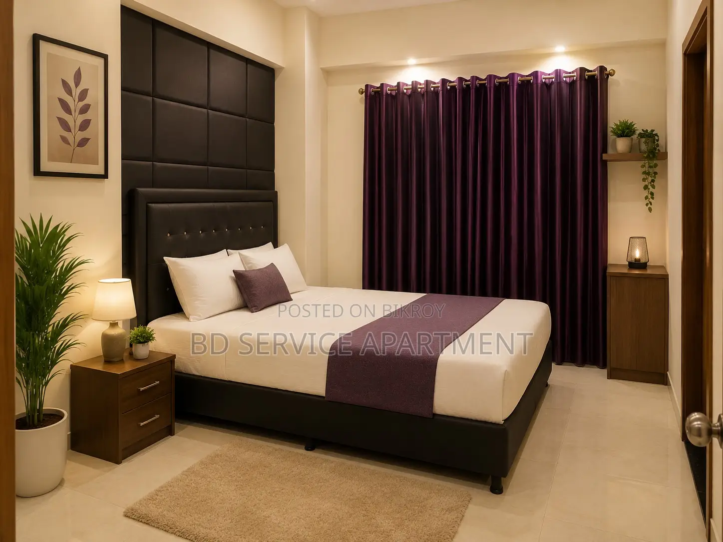 Furnished 3-Bedroom Apartment in 3-Bedroom Apartment for Rent in Uttara