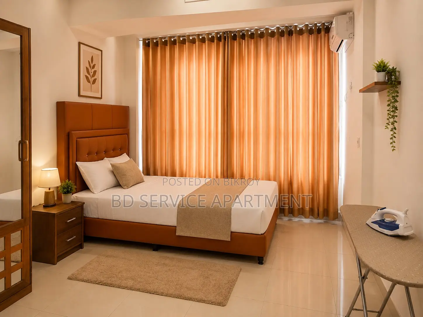 Furnished 3-Bedroom Apartment in 3-Bedroom Apartment for Rent in Uttara