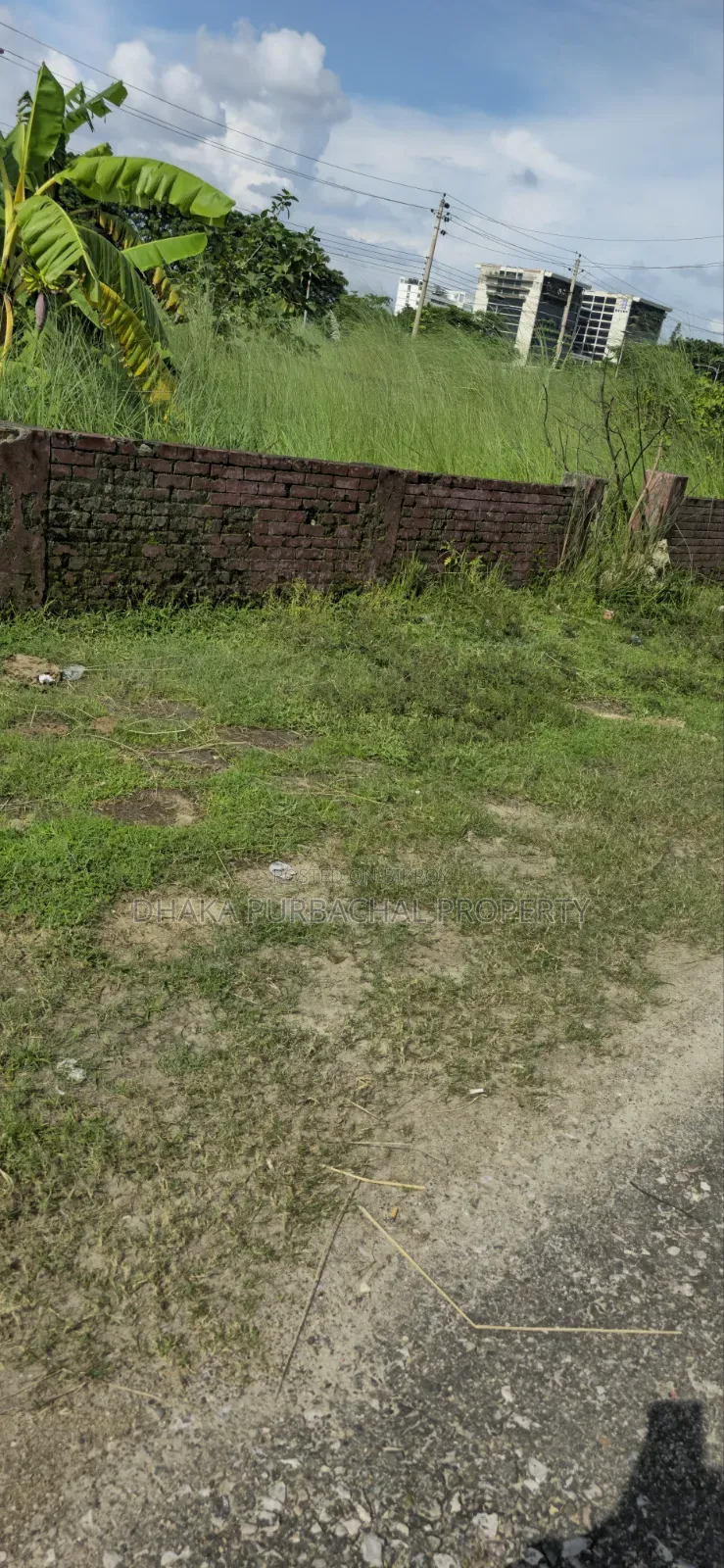 Commercial Category Plot Sale on 100' Wide Road in Purbachal
