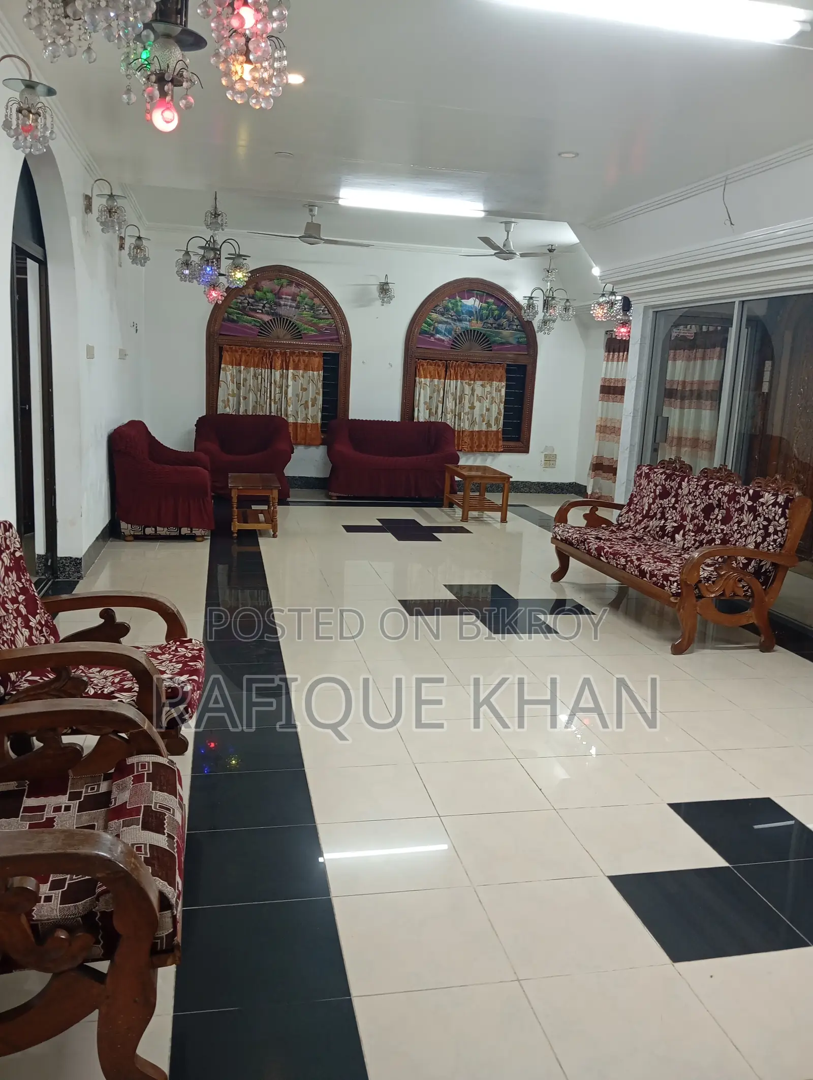 Furnished 6-Bedroom Duplex in Ayyub Vila, Uposhohor for Rent in Uposhohor