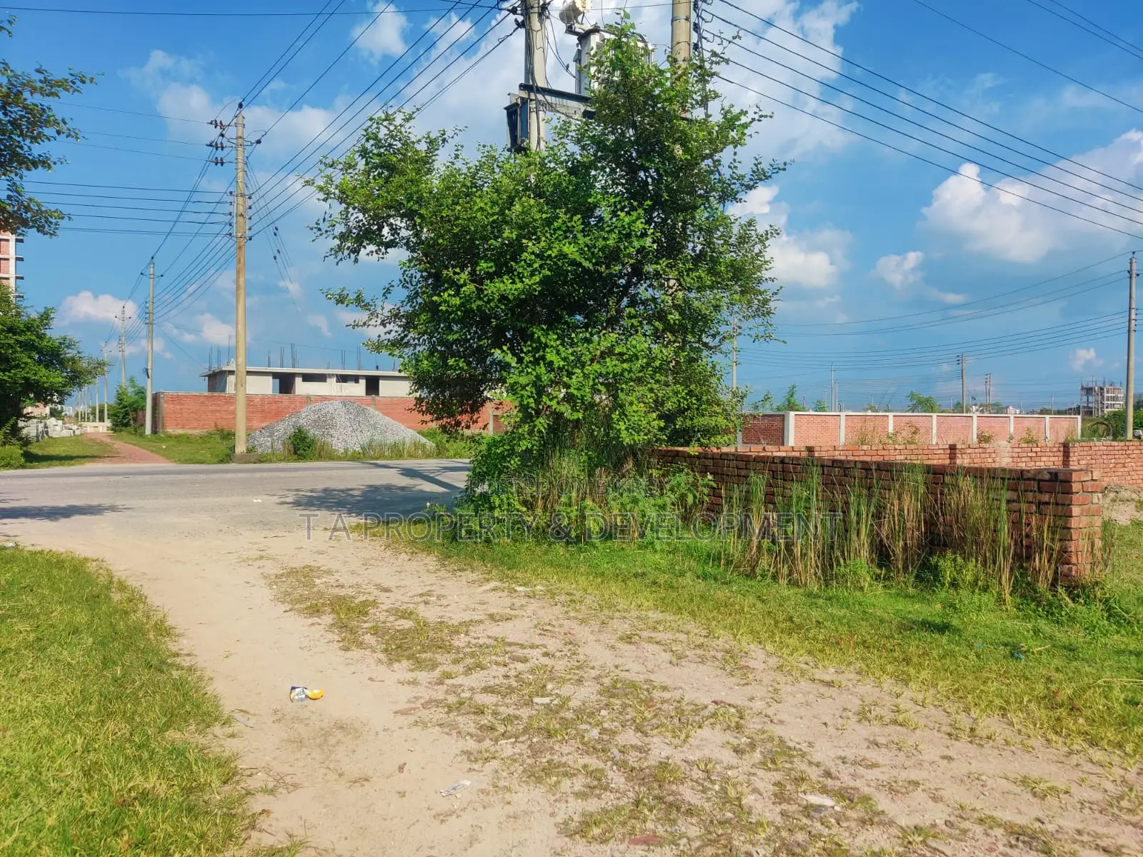5+5=10 Katha North West Corner Plot For Sale, P Block in Basundhara