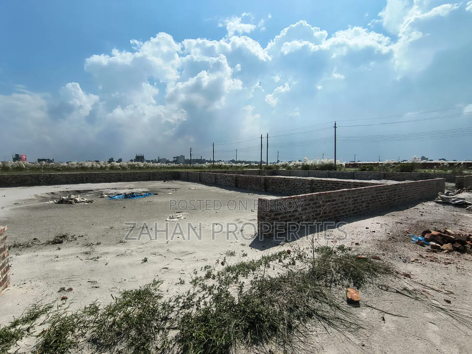 P-Ext Block 5 Katha South Face Plot Sell in Basundhara