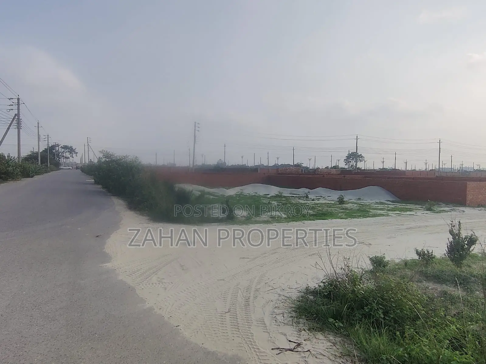 40/25 Feet Road Corner P Block 6 Katha Plot for Sale in Basundhara