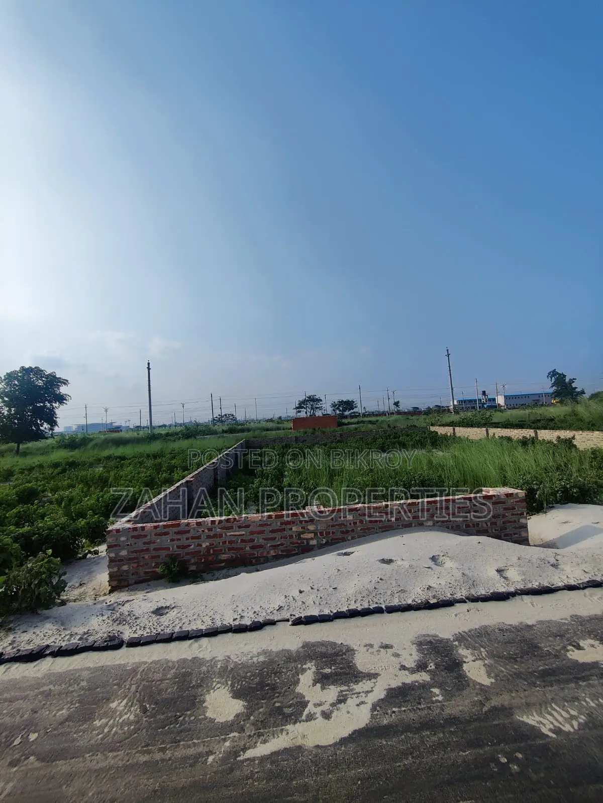 P Block 14 Katha Corner Plot Sell in Basundhara