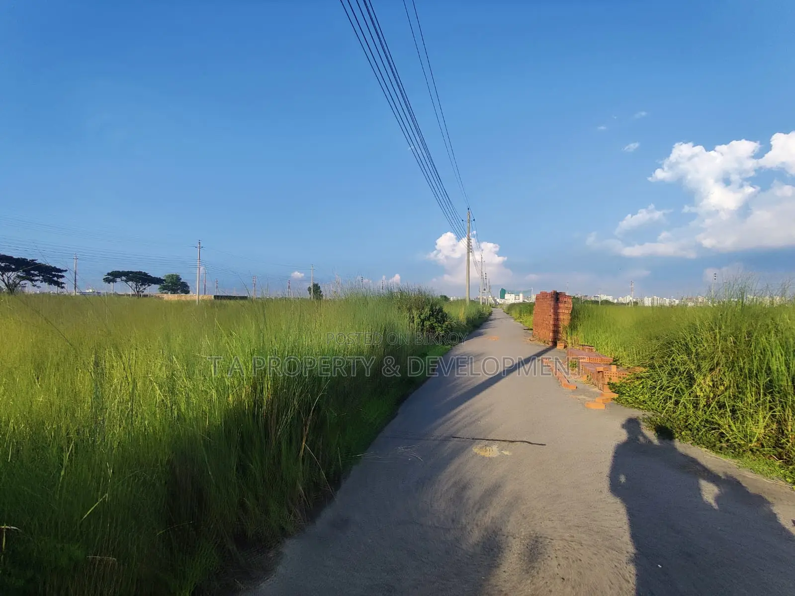 5 Katha North Facing Plot Sell , P Block in Basundhara
