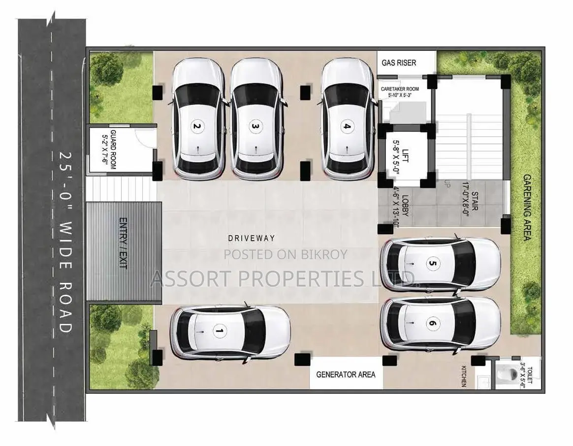 1575 Sft South Facing Flat Sale at Bashundhara R/a in Basundhara