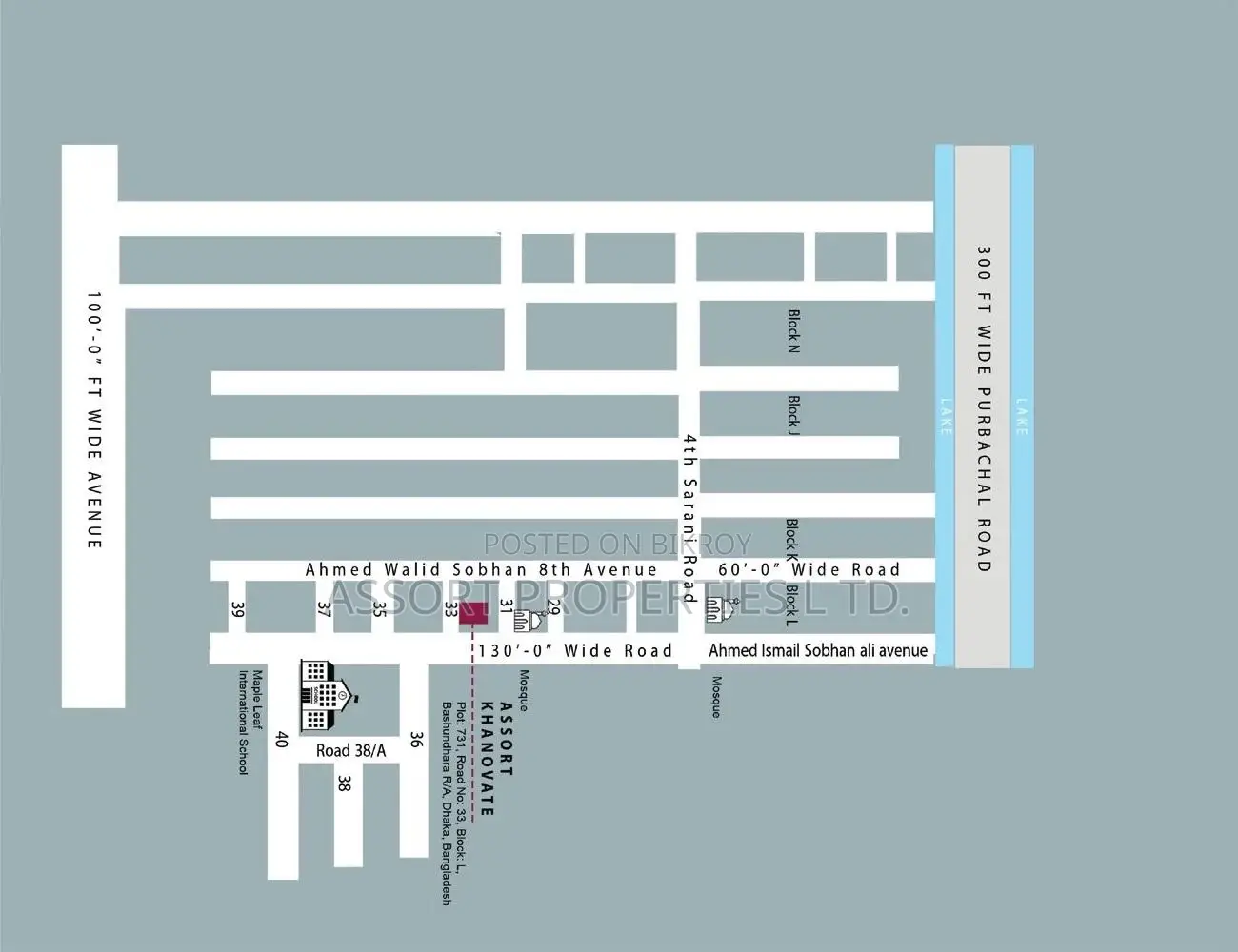 1575 Sft South Facing Flat Sale at Bashundhara R/a in Basundhara