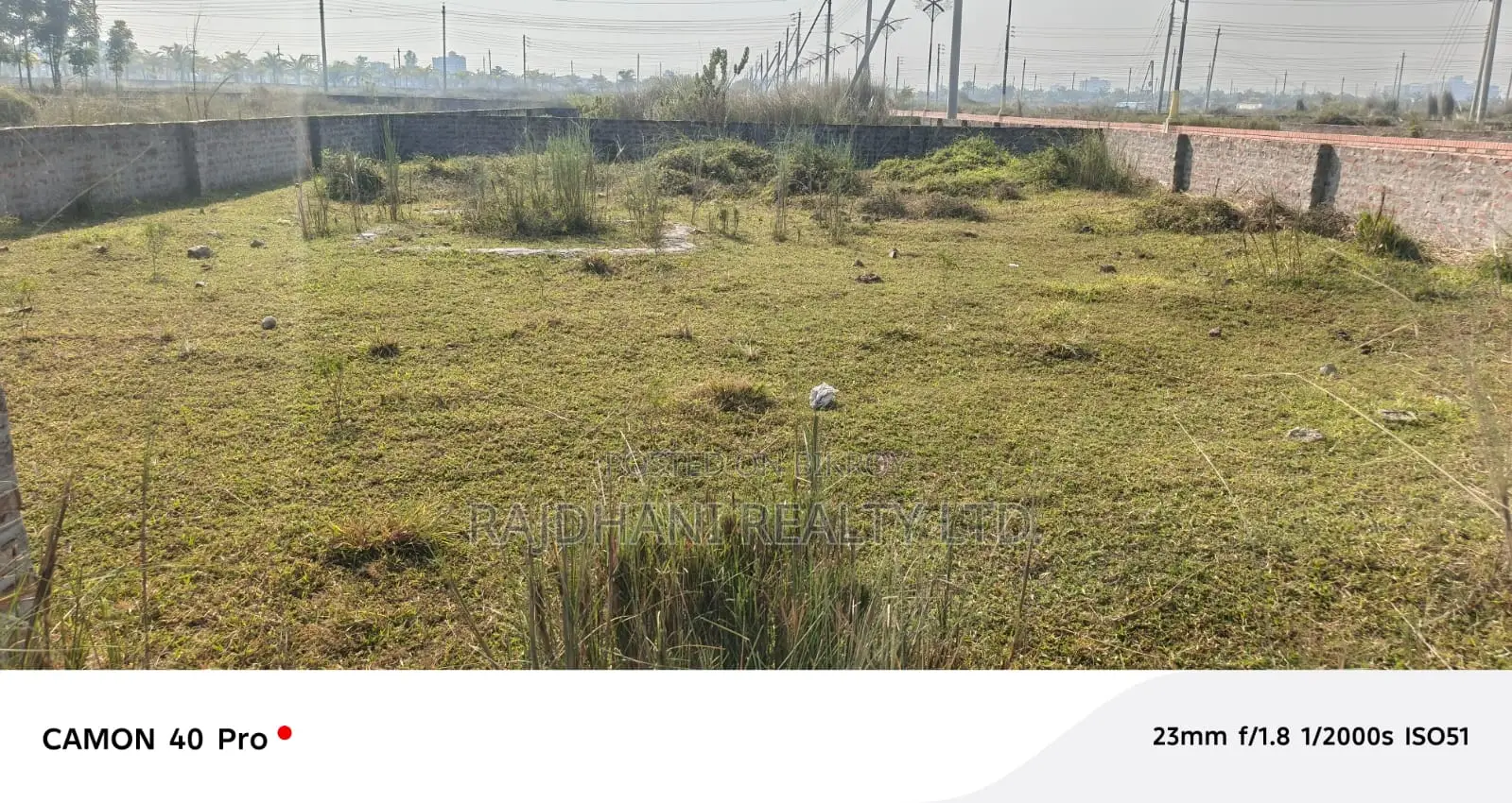 N-Ex Block 20 Katha Plot for Sale in Basundhara