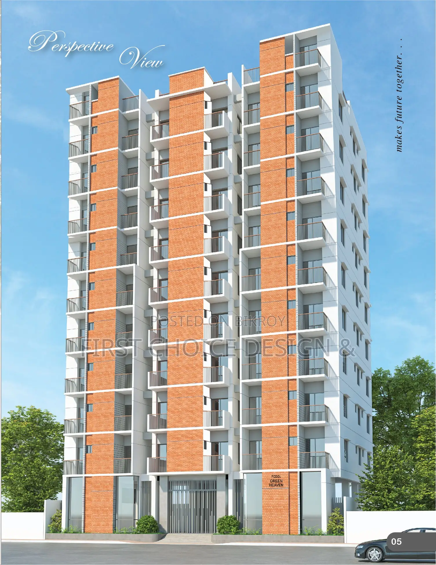 Furnished 3-bedroom Apartment in Green Heaven, Mohammadpur for Sale in Mohammadpur