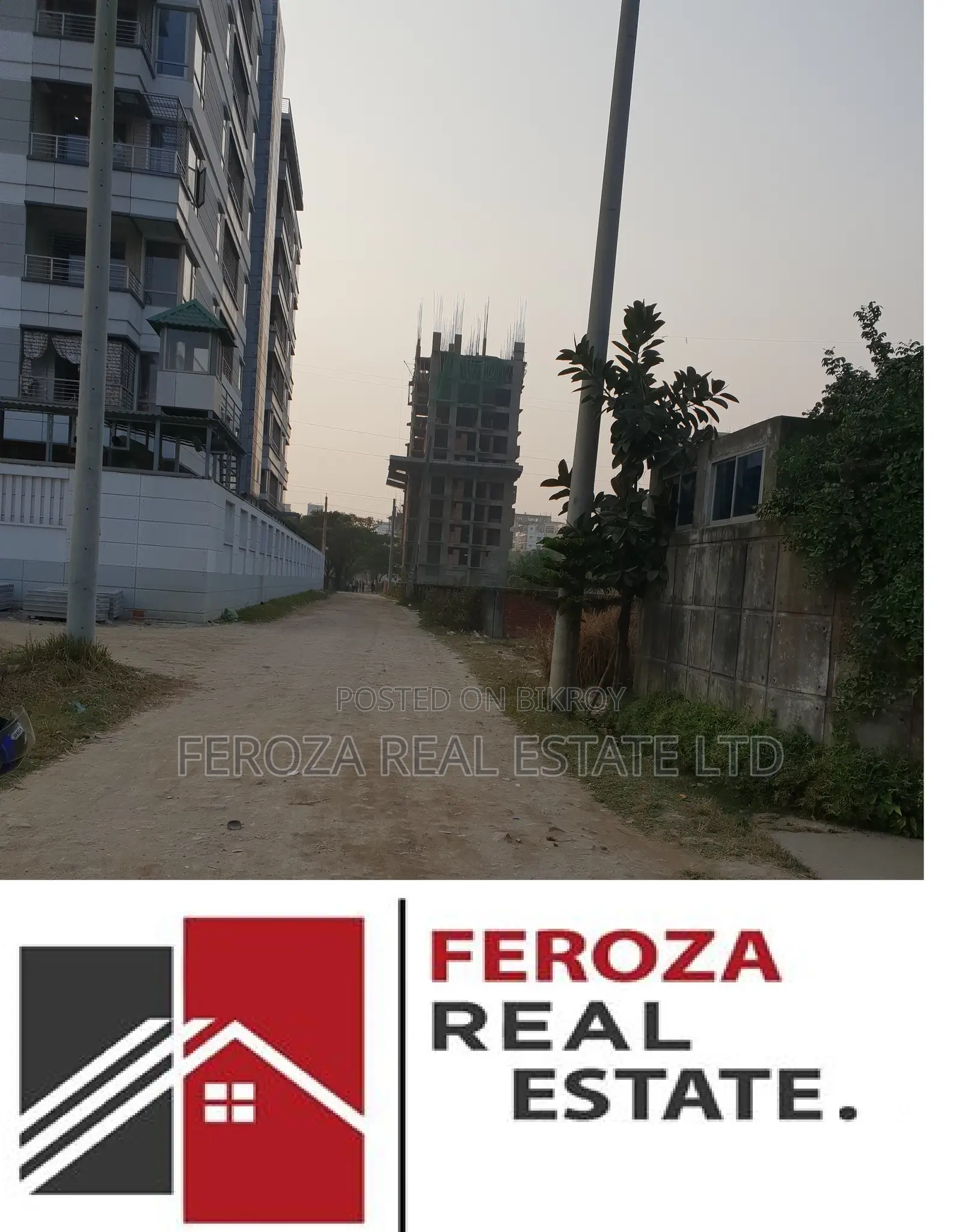 Boundary Wall-South Face Plot Block-N-3-Katha Urgent Sale In in Basundhara