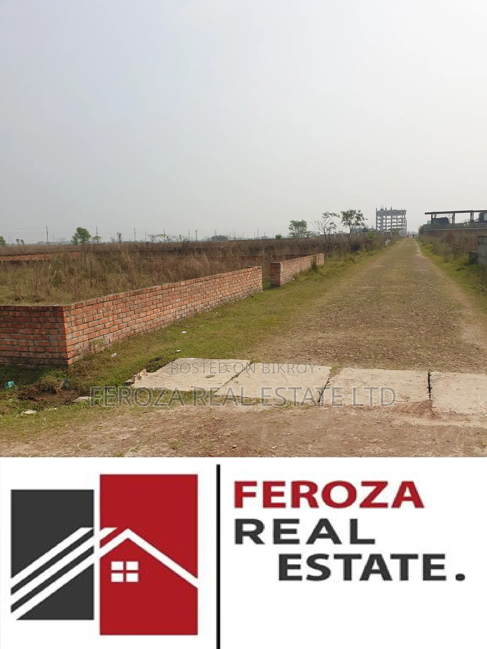 Boundary Wall-South Face Plot Block-N-3-Katha Urgent Sale In in Basundhara