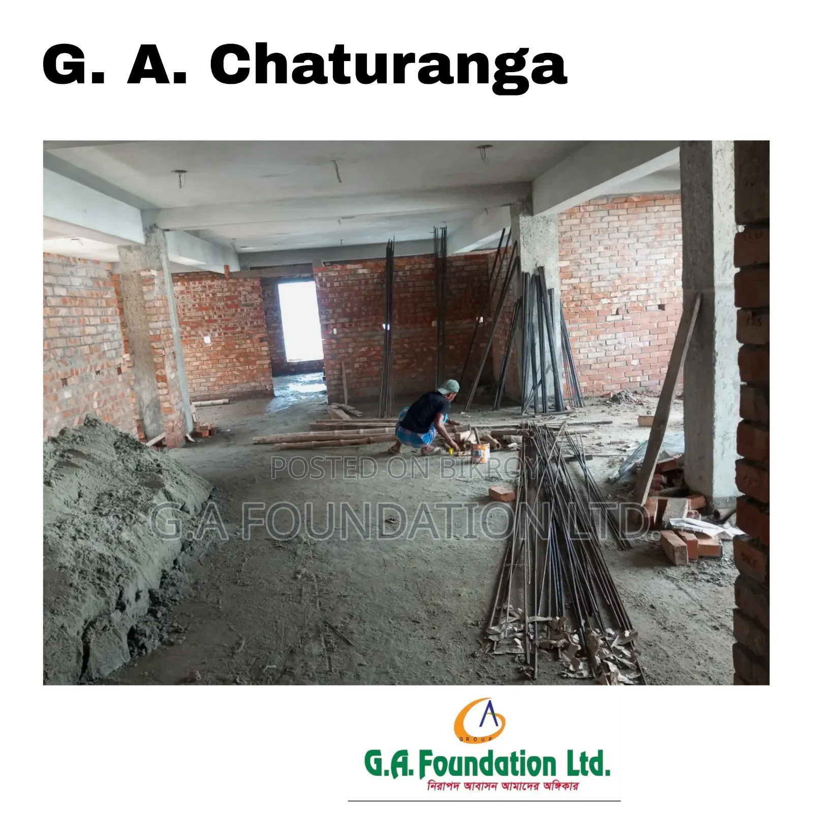 3-Bedroom Apartment in G. A. Chaturanga, Mirpur for Sale in Mirpur