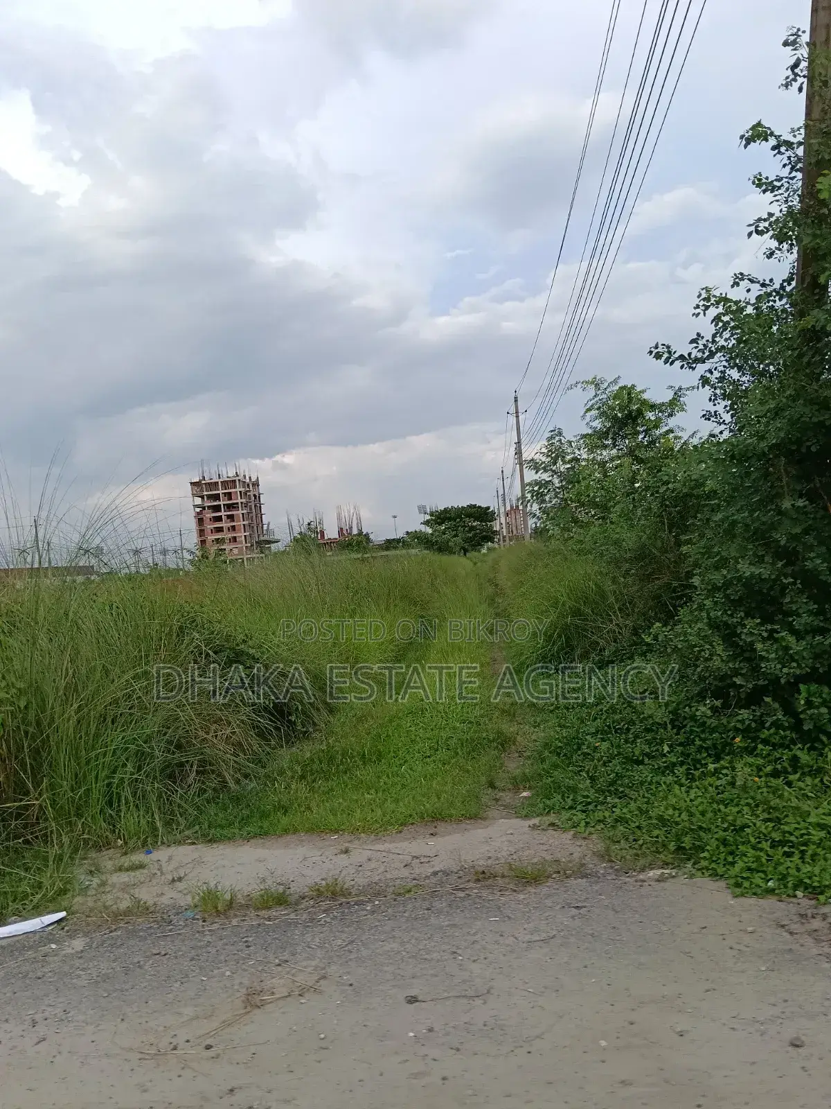 Block-E, South Facing 4 Katha G+8 Plan Approved in Aftab Nagar