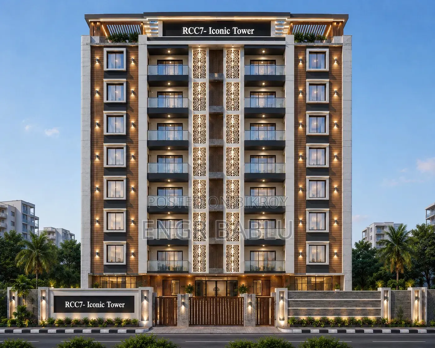 3 Bedroom Apartment in RCC Design And, Mohammadpur for Sale in Mohammadpur