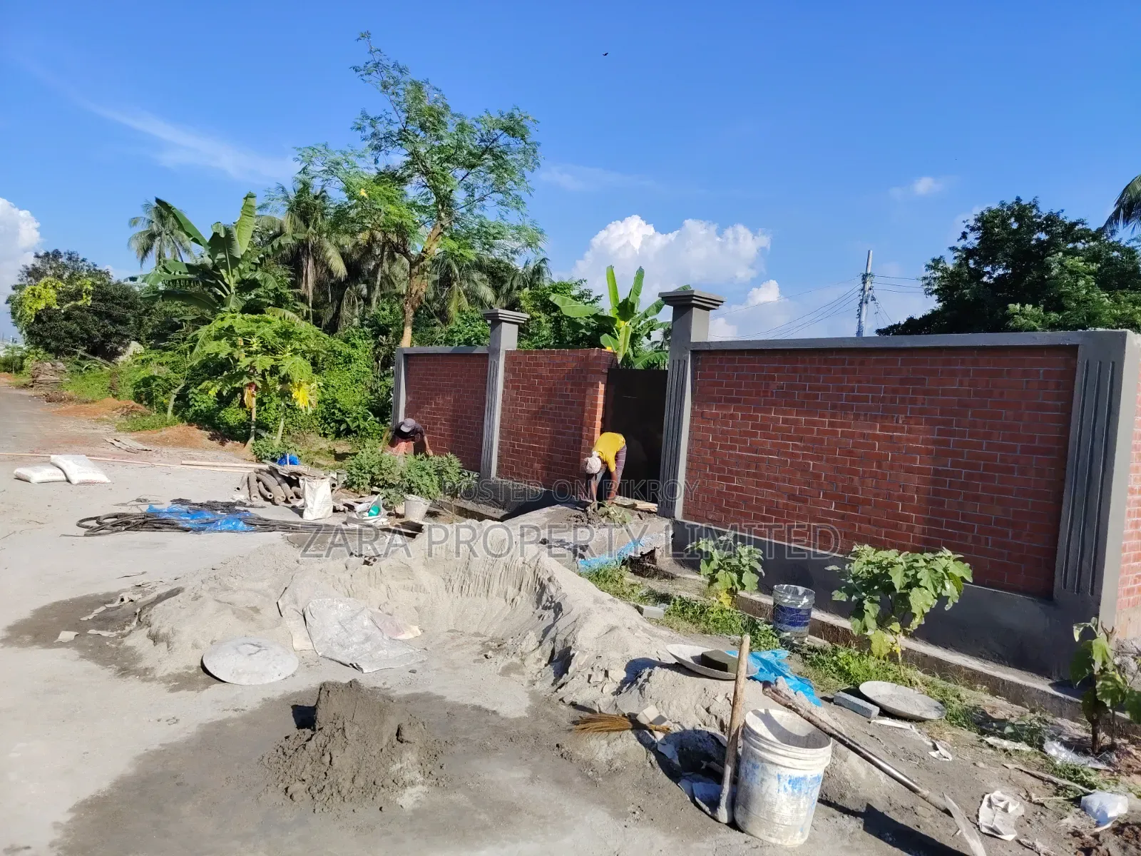 3 katha plot for sale beside lake and green zone in Purbachal