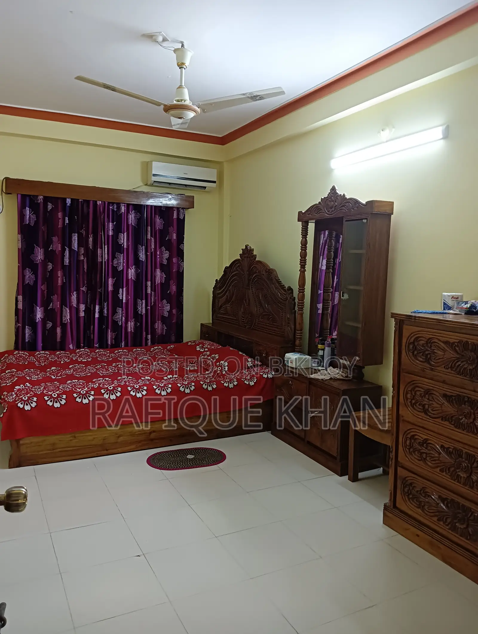 Furnished 4-Bedroom Apartment in Khan Mo, Uposhohor for Rent in Uposhohor