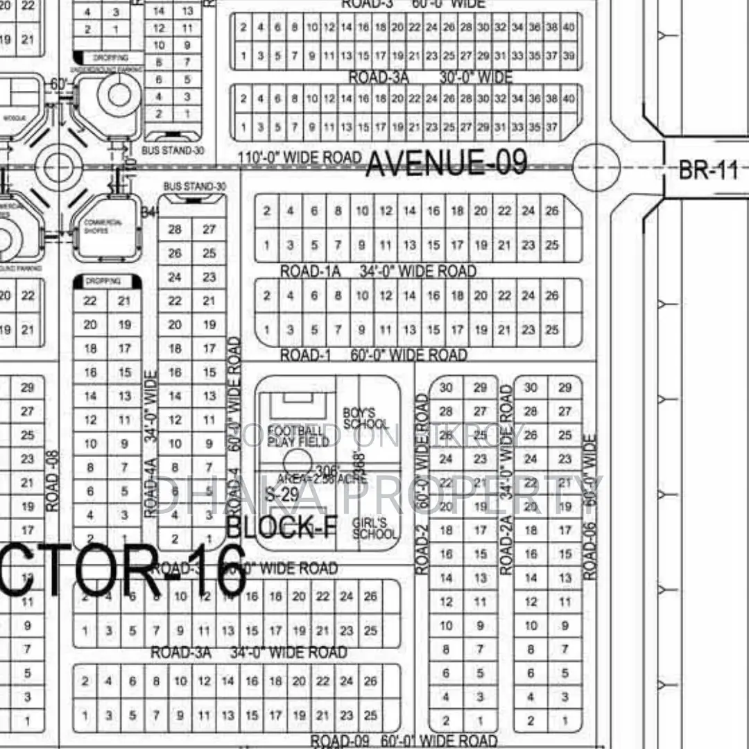 Nearby Lake 5 Katha East at Sector-16/F in Uttara