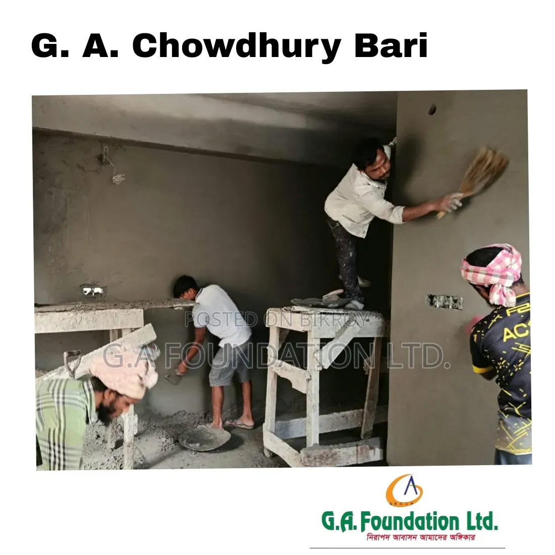 3 Bedroom Apartment in G. A. Chowdhury Bari, Mirpur for Sale in Mirpur