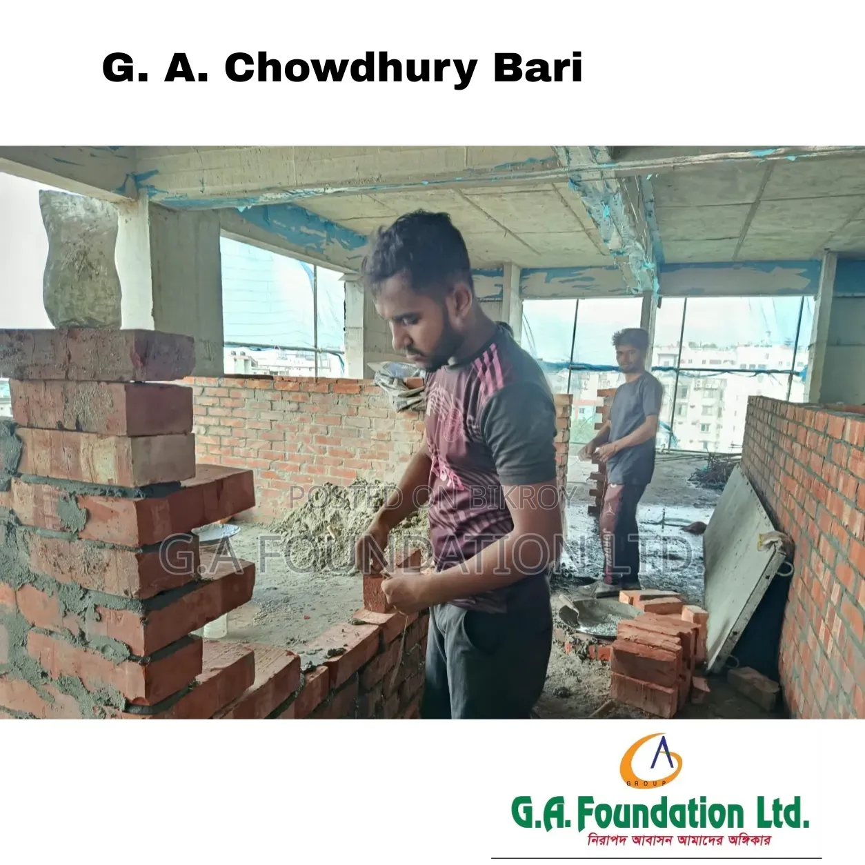 3 Bedroom Apartment in G. A. Chowdhury Bari, Mirpur for Sale in Mirpur