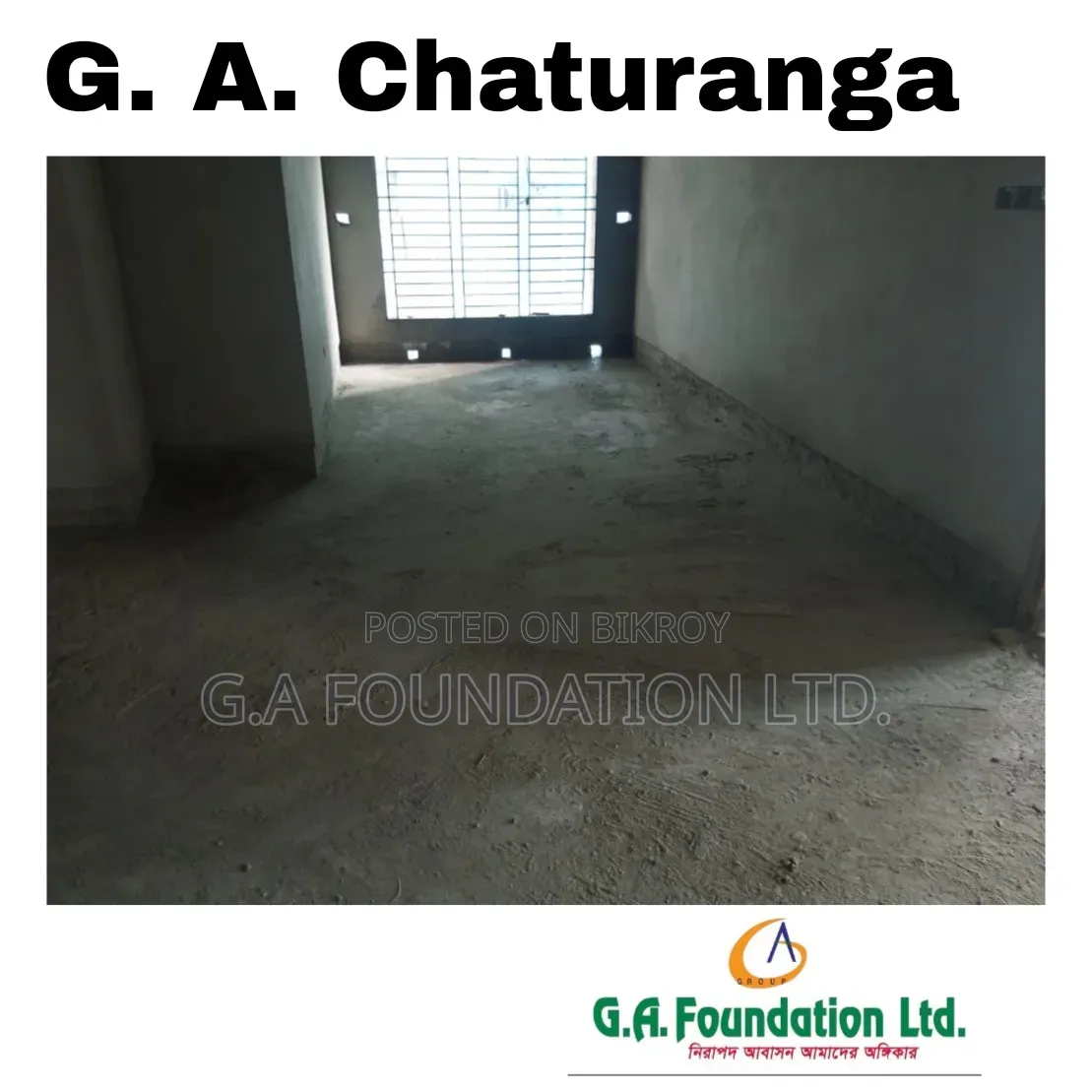 3 Bedroom Apartment in G. A. Chaturanga, Mirpur for Sale in Mirpur