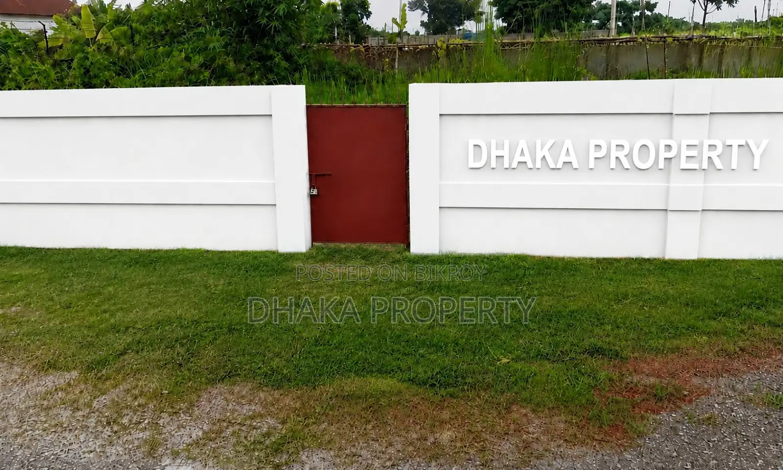 30ft Road 3 Katha Park South at Sector-20 in Purbachal