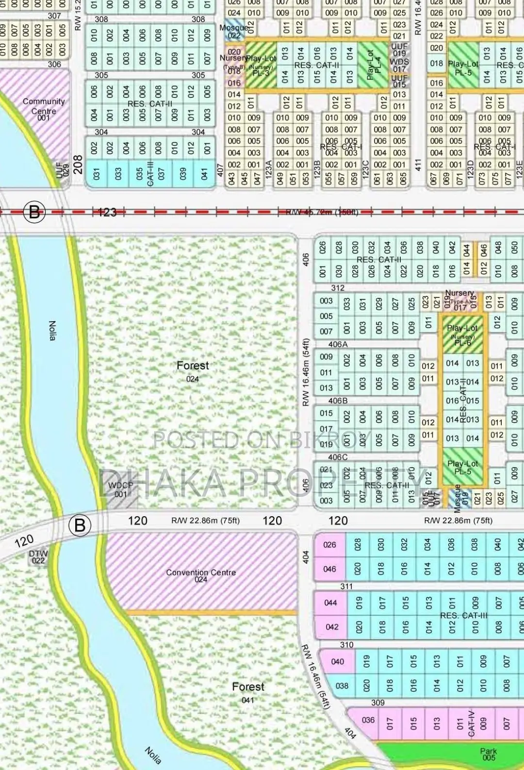 Exclusive Land Sale 5 Katha North at Sector-24 in Purbachal