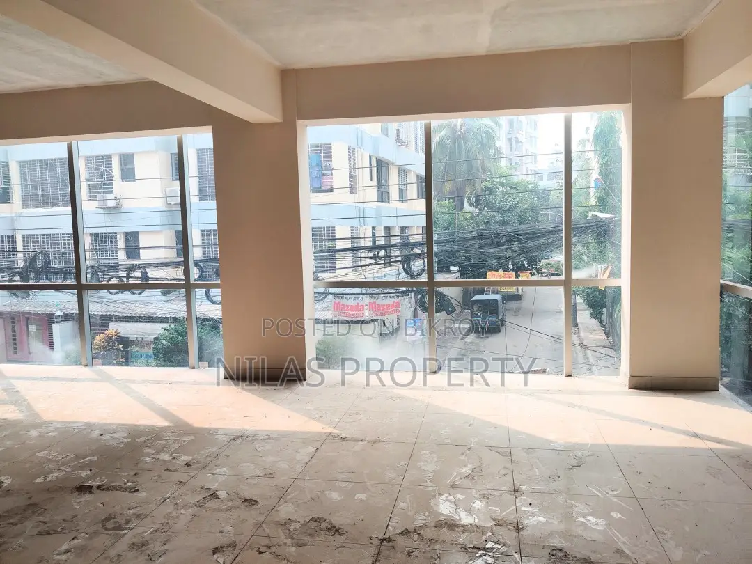 2nd Floor Front View Commercial Space Rent in Dhanmondi in Dhanmondi