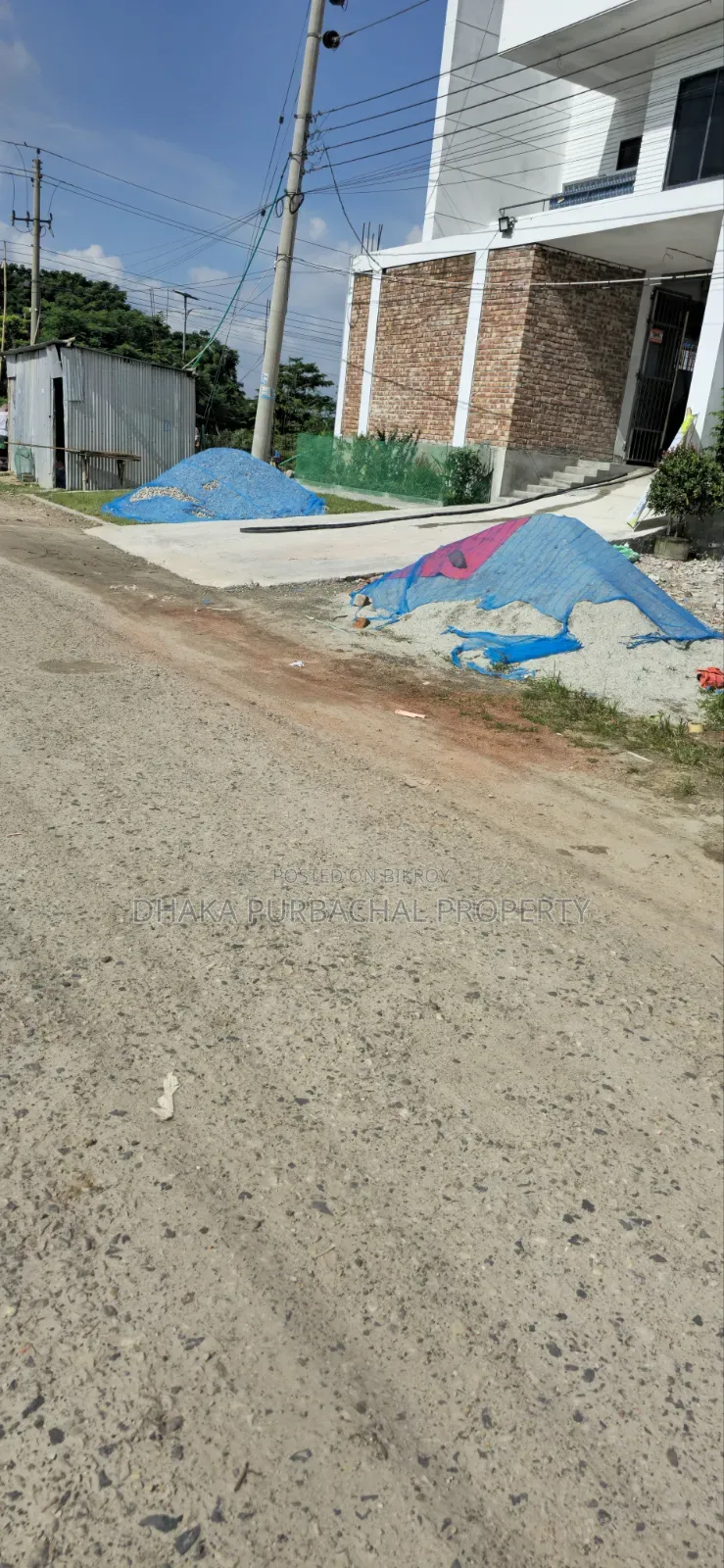 Rajuk Purbachal Sector-2, Road-102/A, East-facing government employee quota plot in Purbachal