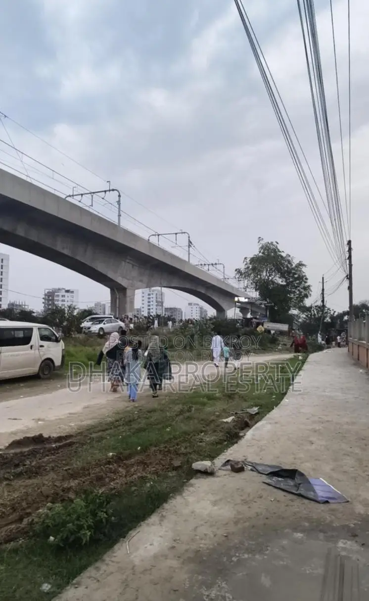 Metro Rail Station 3 Katha East at Sector-17/K in Uttara