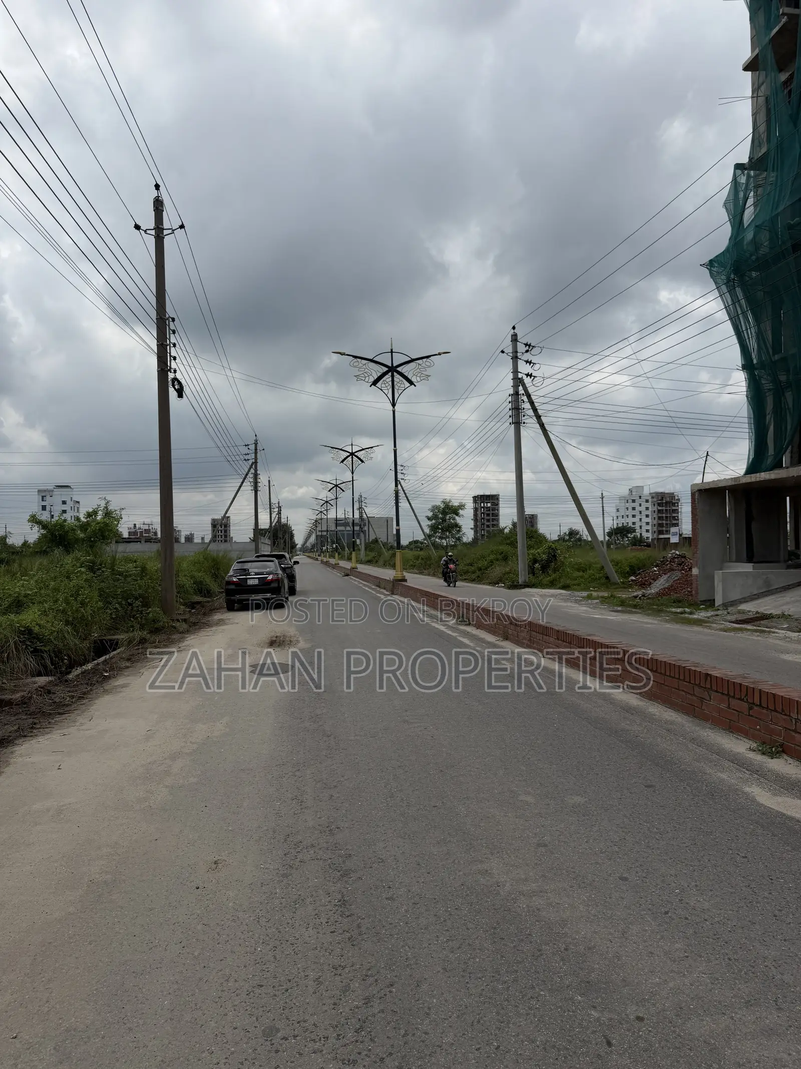 Commercial 20 Katha Plot for Sale, Block I, South Facing in Basundhara