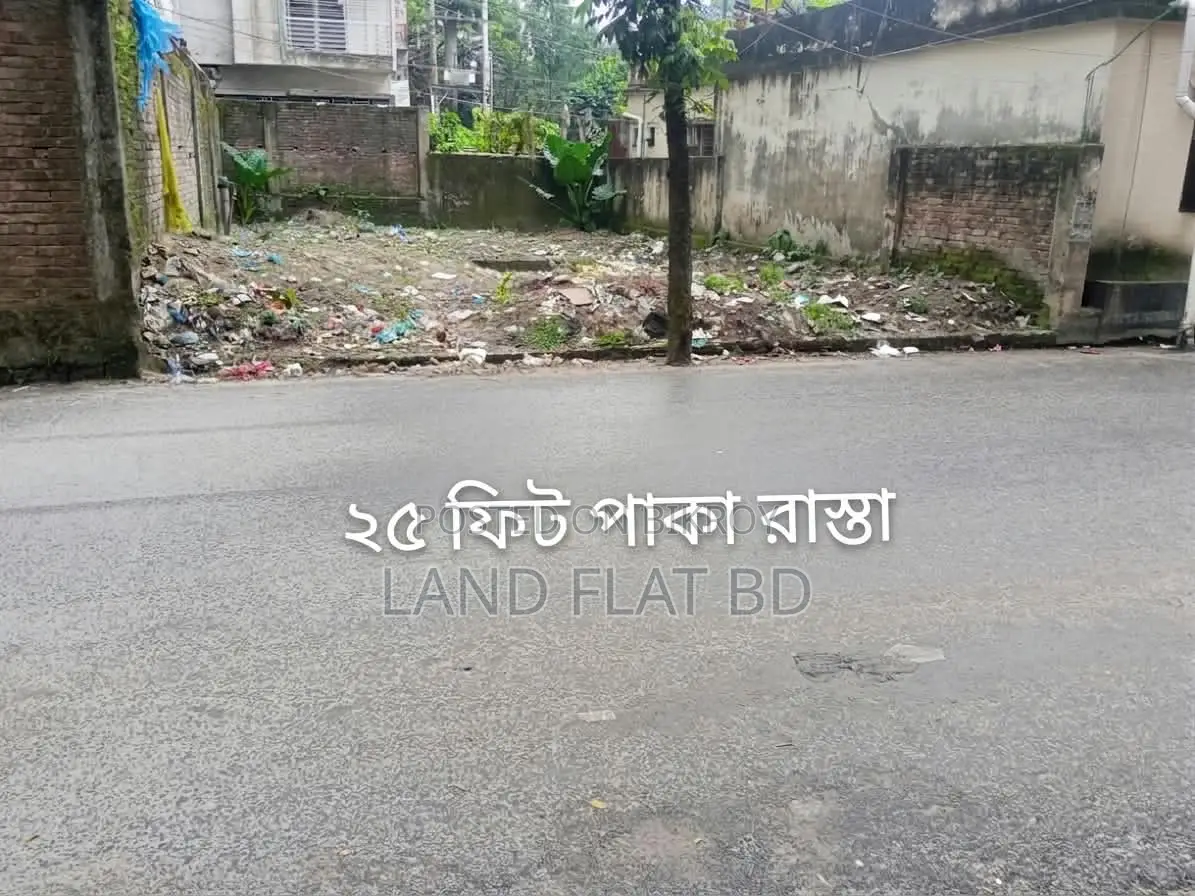 2.36 Katha Plot for Sale With Completed Piling Mohammadpur in Mohammadpur