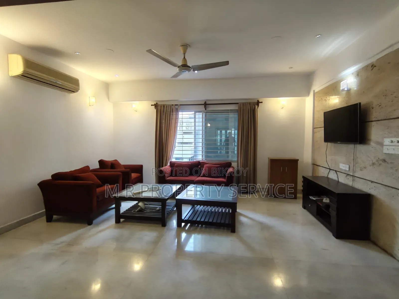 Furnished 3 Bedroom Apartment in Banani for rent in Banani