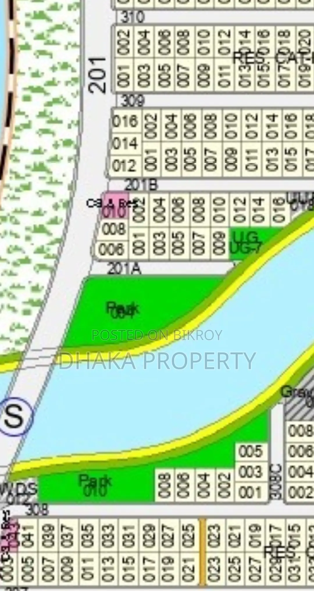 3 Katha Lake View Park South at Sector-15 in Purbachal