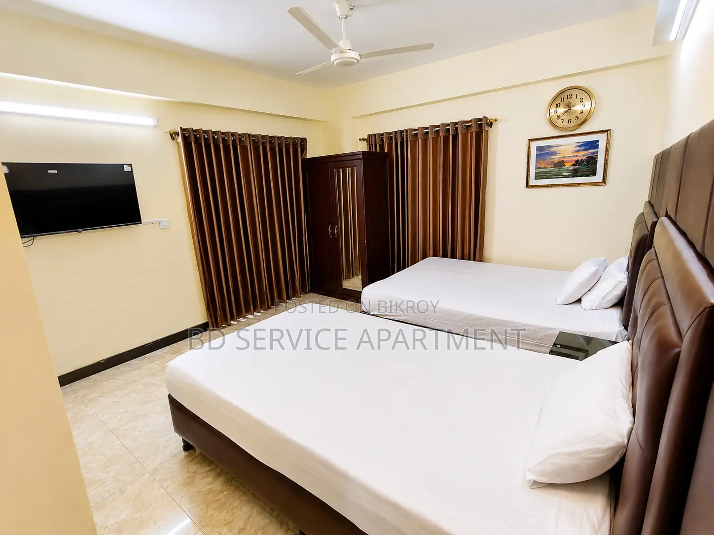 Furnished 4-Bedroom Apartment in Executive Fully, Uttara for rent in Uttara