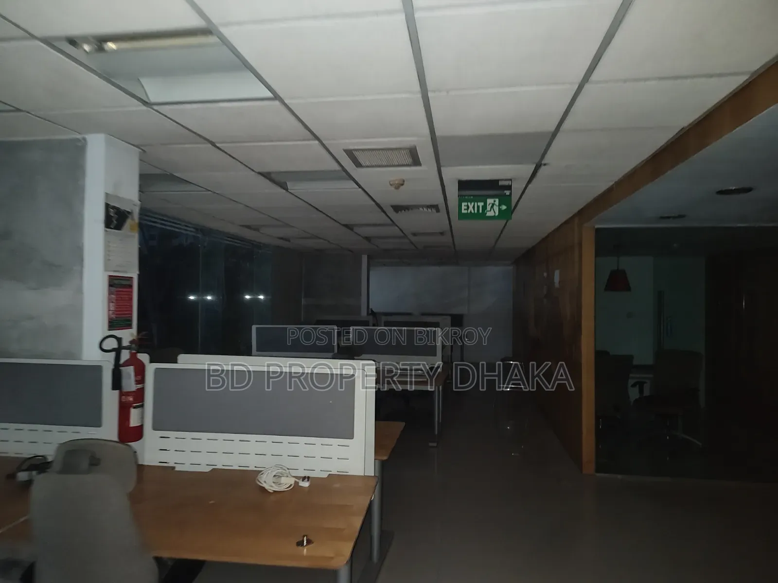 4500 Sqft Open Furnished Commercial Space Rent in Gulshan Avenue in Gulshan