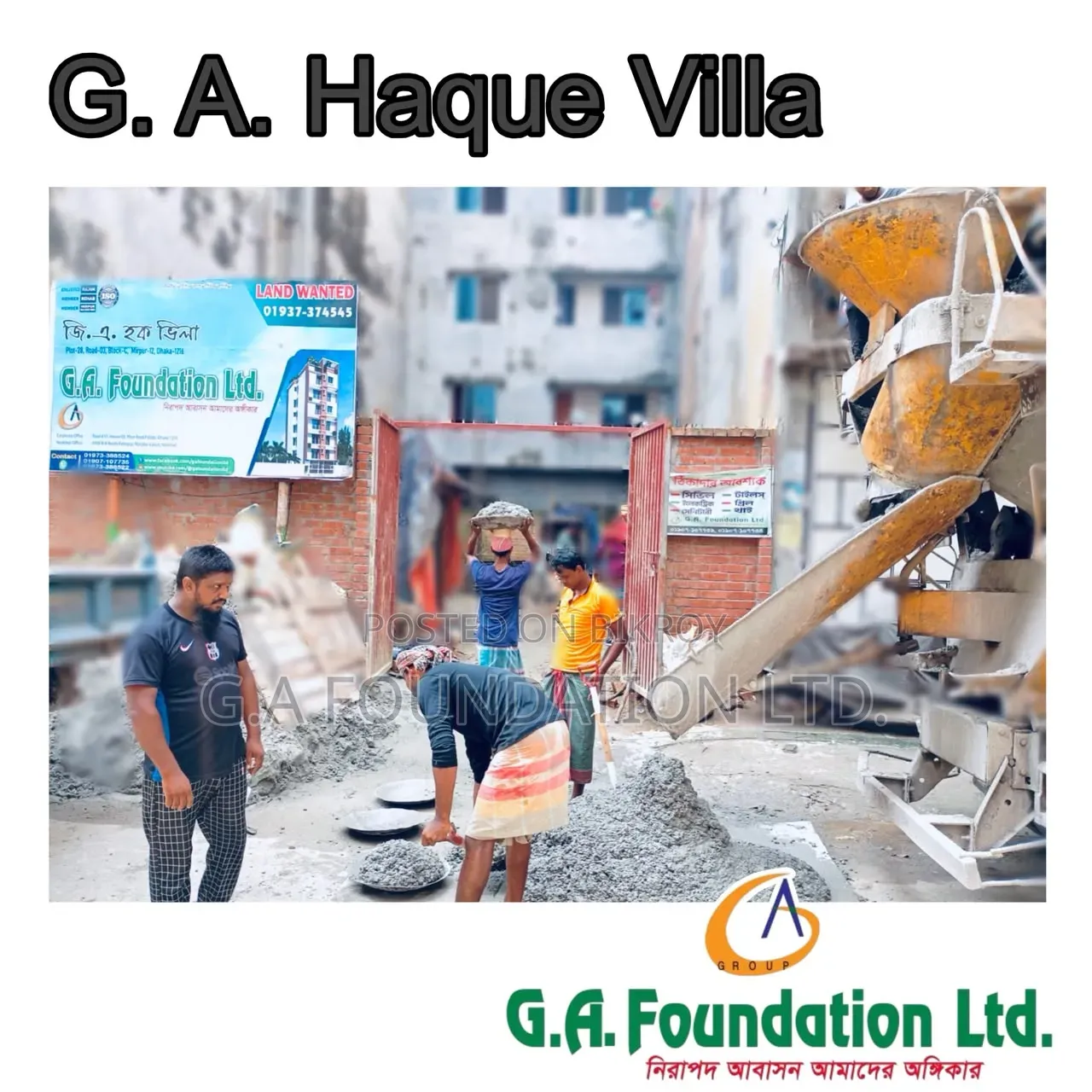 3-Bedroom Apartment in G. A. Haque Villa, Mirpur for Sale in Mirpur